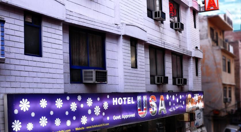 Hotel Usa 뉴델리 외부 사진