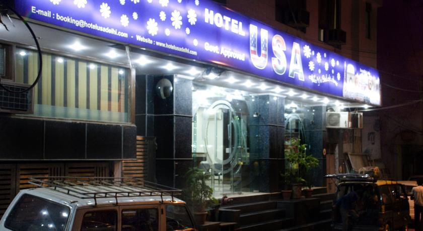 Hotel Usa 뉴델리 외부 사진